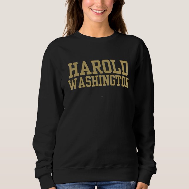 Camiseta Faculdade Harold Washington (Frente)