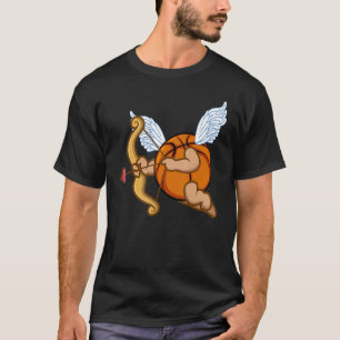 Camiseta Faculdade Românica do Cupido de Basquete de namora
