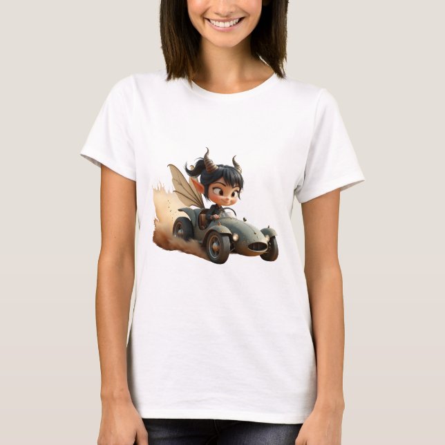 Camiseta Fada ao Luar das Dunas Errantes.  (Frente)