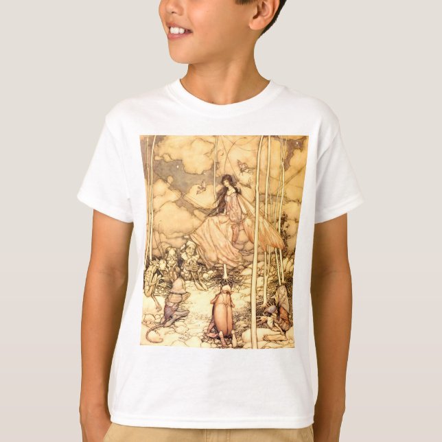 Camiseta Fada Arthur Rackham (Frente)