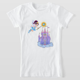 Camiseta Fada com castelo