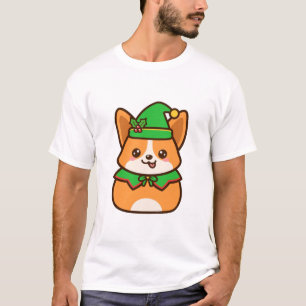 Camiseta Fada Corgi Natalino Fofo