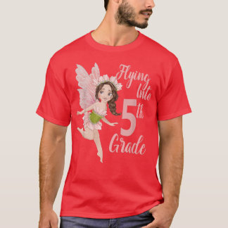 Camiseta Fada de 5 Grau 1rua Dia das Fadas Escolares Fif