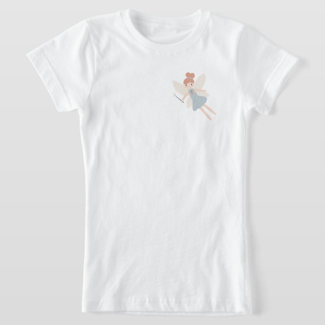 Camiseta Fada de Colheita de Pastel Cuja Fábrica (Postura )