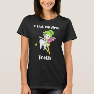 Camiseta Fada De Dente Fada De Halloween Perdi Minha Primei