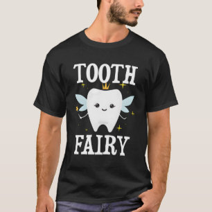 Camiseta Fada De Dente, Frita De Halloween Para Adultos E C