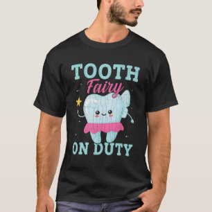 Camiseta Fada De Dente No Halloween De Oposição