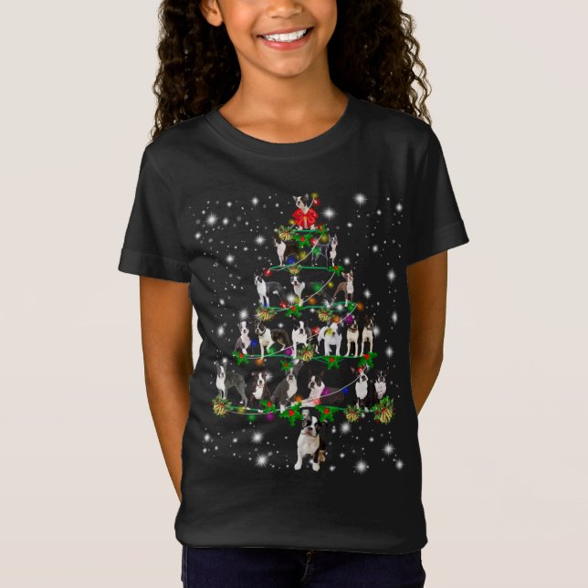 Camiseta Fada de Fada de Árvore de Natal Cuja Árvore Terrie (Frente)