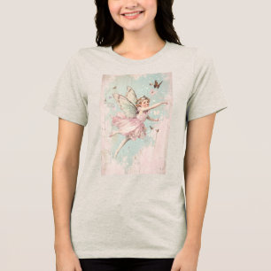 Camiseta Fada de Flores e Flores