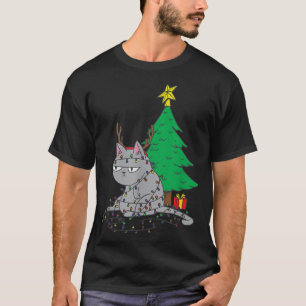 Camiseta Fada de Natal Feia Luz de Natal Feia