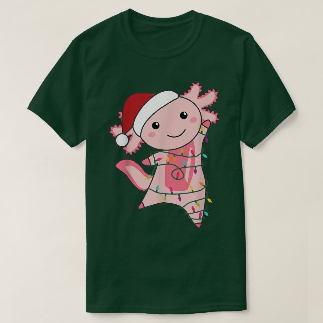 Camiseta Fada de Natal Leve Natal Aolotl (Frente do Design)