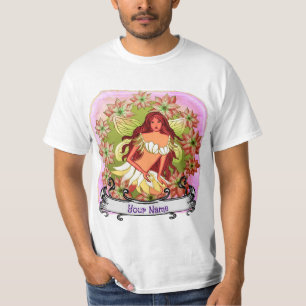 Camiseta Fada de Natal Personalizada