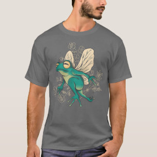 Camiseta Fada De sapo Com Asas