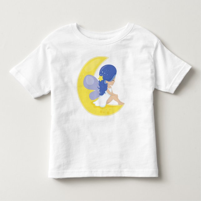 Camiseta Fada De Stardust, Fada Cuta, Fada Na Lua (Frente)
