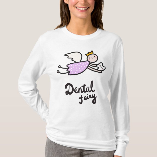 Camiseta Fada dental (Frente)