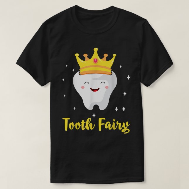 Camiseta Fada dentária (Frente do Design)