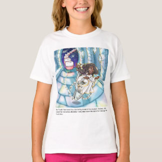Camiseta Fada dentária em cadeira de rodas