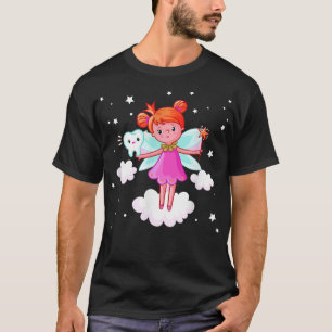 Camiseta Fada Dente Com Imaginário Mágico De Wand Sendo Fic