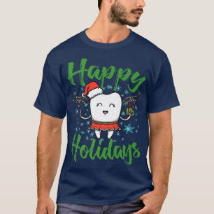 Camiseta Fada Dente Feliz Férias Design para Dentista Dent