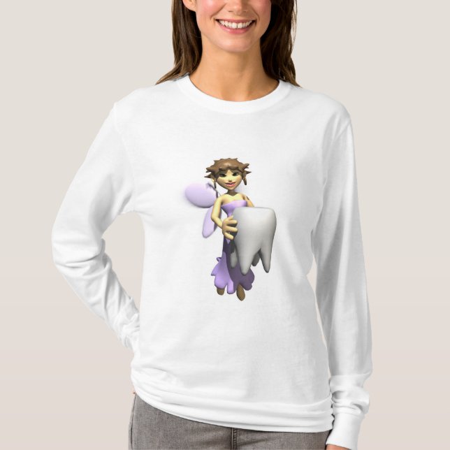 Camiseta fada do dente (Frente)