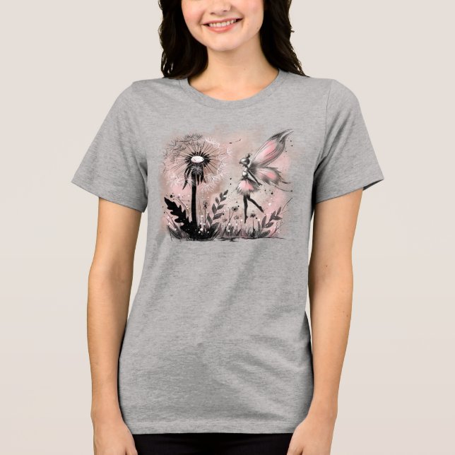 Camiseta Fada do Dente-de-Leão (Frente)