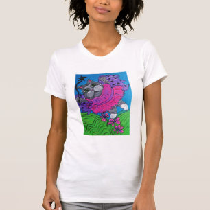 Camiseta Fada do gato - personalizada