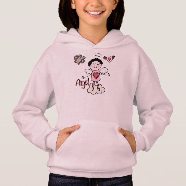 Camiseta Fada do jardim com flores (Frente)