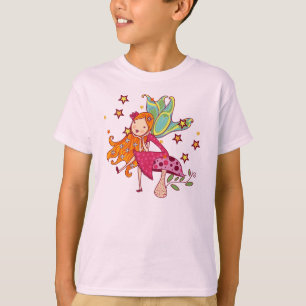 Camiseta Fada do jardim no cogumelo