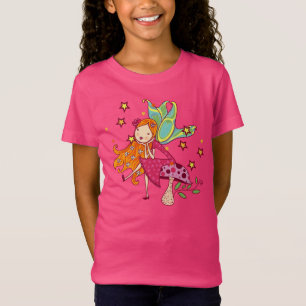 Camiseta Fada do jardim no cogumelo