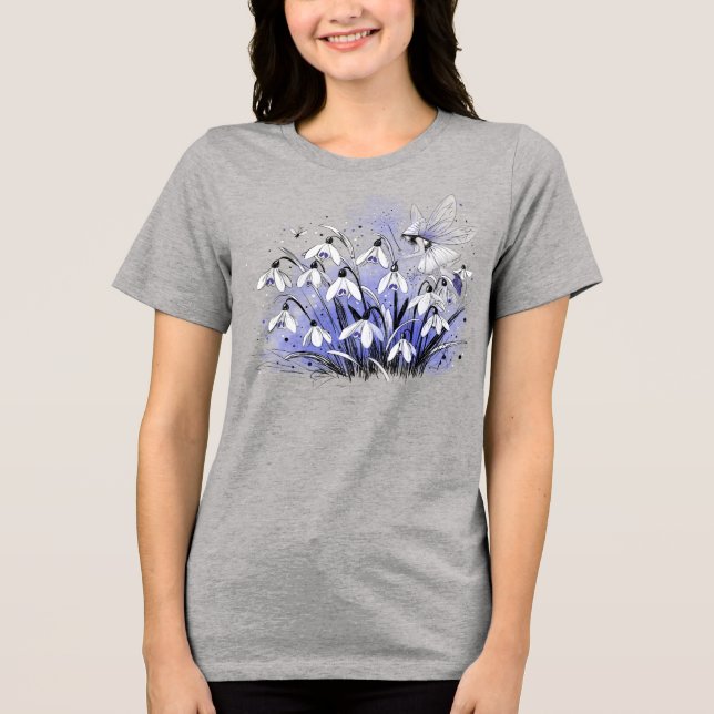 Camiseta Fada do Snowdrop (Frente)