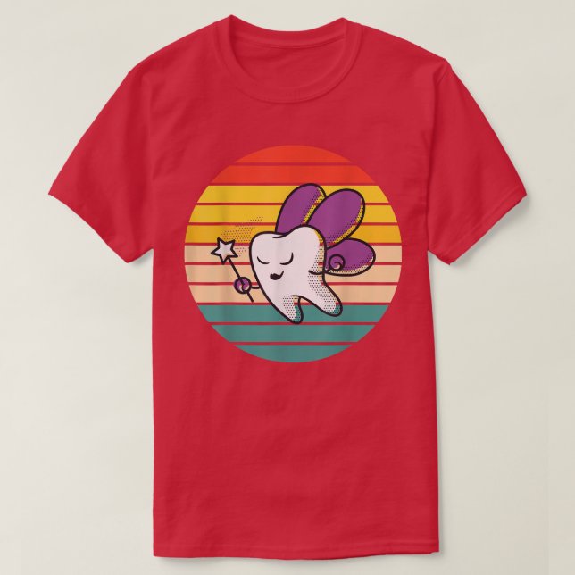 Camiseta Fada dos dentes cúbicos (Frente do Design)