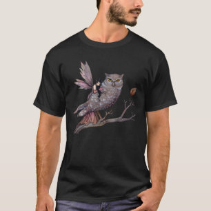 Camiseta Fada e Coruja