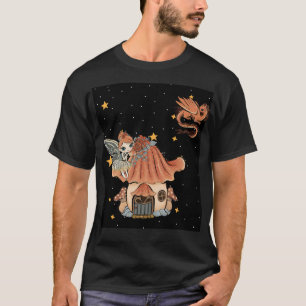 Camiseta Fada e Mushroom House