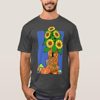 Camiseta Fada em bota de borracha