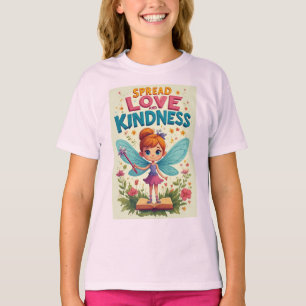 Camiseta Fada Encantadora com Varinha Espalhando Alegria