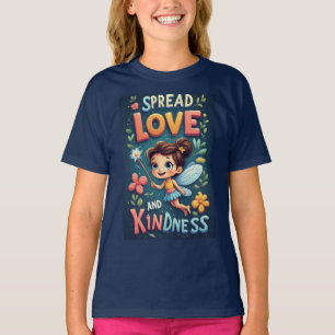 Camiseta Fada Encantadora Com Varinha Espalhando Alegria