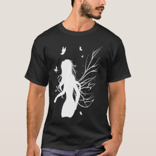 Camiseta Fada escura Fada oculta Música de fada estética