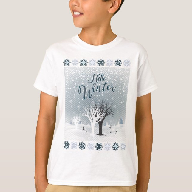 Camiseta Fada Fada de inverno Fada Fada de Fantasia Florest (Frente)