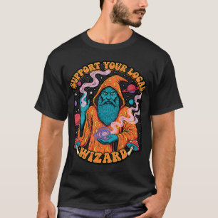 Camiseta Fada Fantasia Sentada com Dragão Vermelho