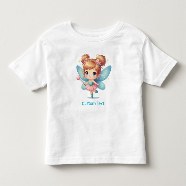 Camiseta Fada-Girl Personalizada (Frente)