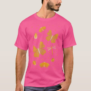 Camiseta Fada Grunge Fairycore Aestético Botão Cottagecore