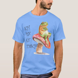 Camiseta Fada Leite Príncipe Sapo Amante de os animais Tera