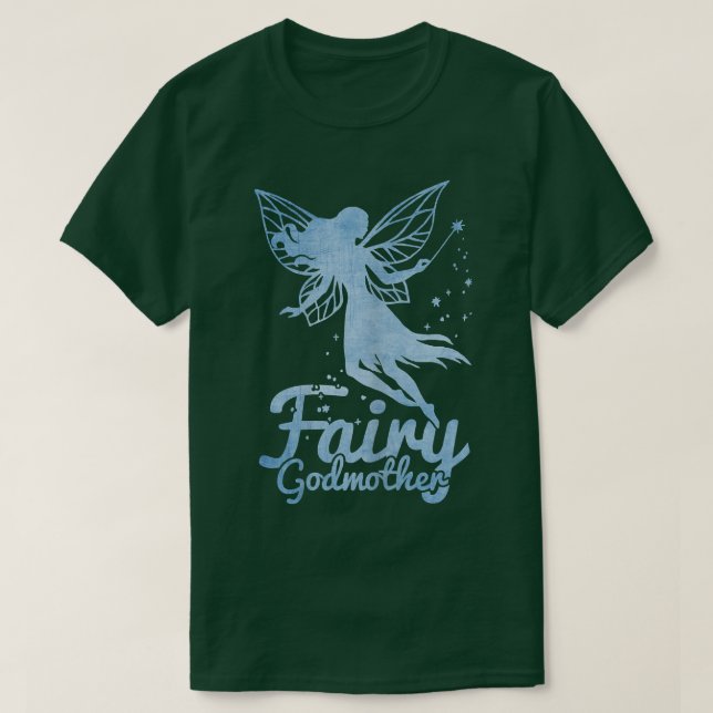 Camiseta Fada Madrinha Magic Wand Fantasy (Frente do Design)