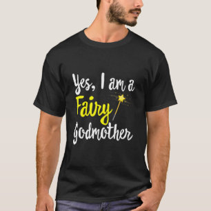 Camiseta Fada Madrinha Mágica Mão Engraçada Mama Mãe-Mi