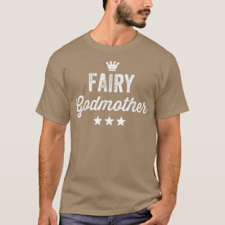 Camiseta Fada Madrinha T Wand Star Spell Fantasy Gift