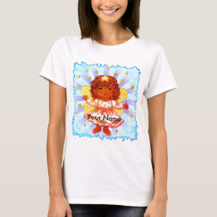 Camiseta Fada Menina Negra