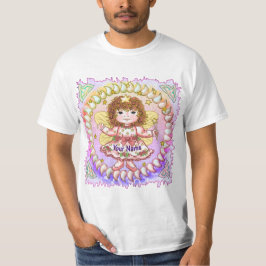 Camiseta Fada Menina Rosa