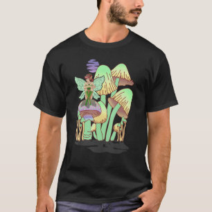 Camiseta Fada Ninfa Sprite Fae Elfa Menina Goblincore Fairy