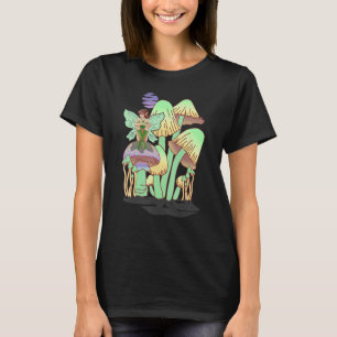Camiseta Fada Ninfa Sprite Fae Elfa Menina Goblincore Fairy