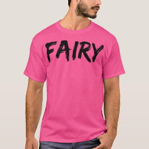 Camiseta Fada Palavra Halloween CostumeT-Shirt